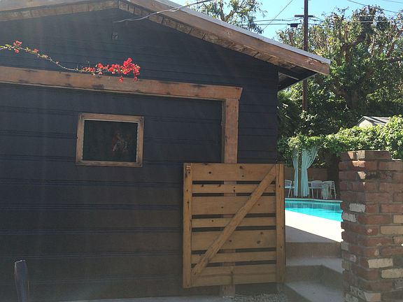 Garage & Pool Area Entry