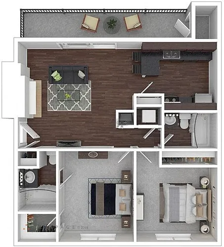Floor plan B1