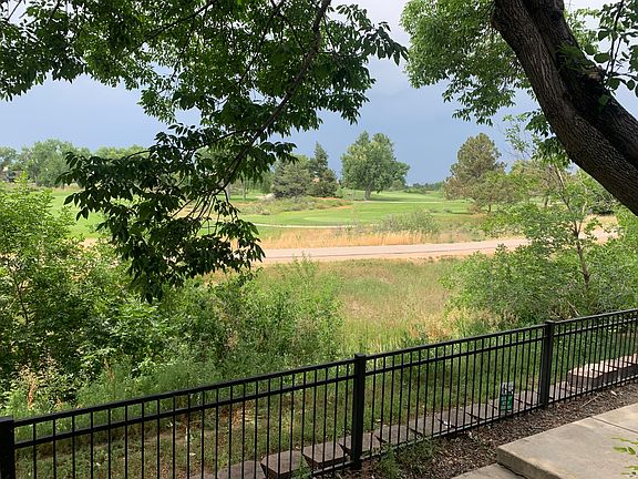 View from front.
Highline canal & Cherry Creek Country
Club golf course. Front range beyond!