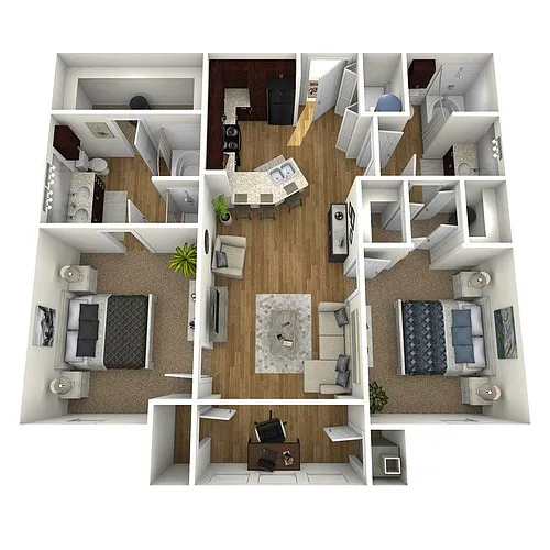 Floor plan 2-B3
