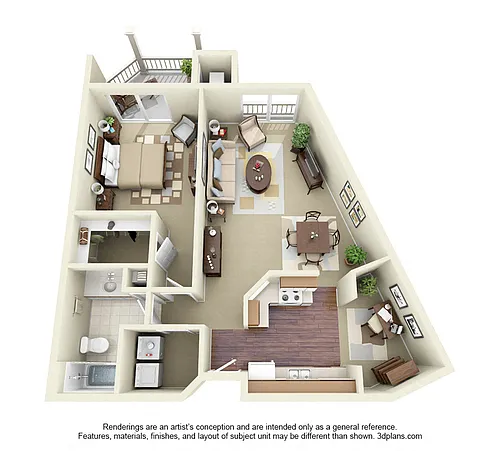 Floor plan 1C