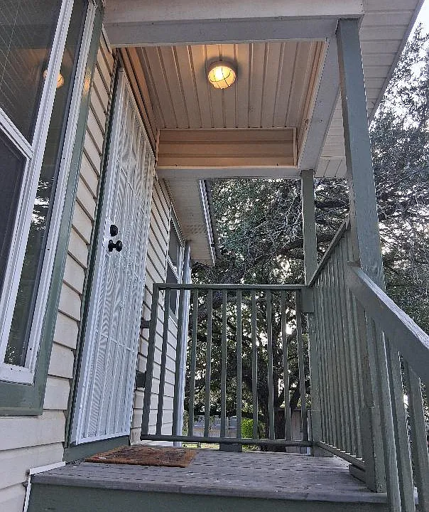 Stairway to the landing