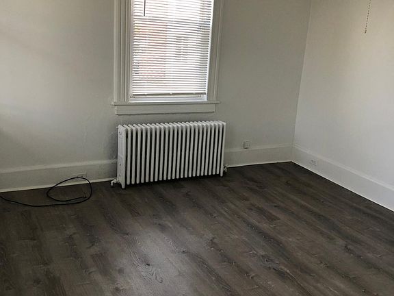 Living Room/Dining Room with Hardwood Floors