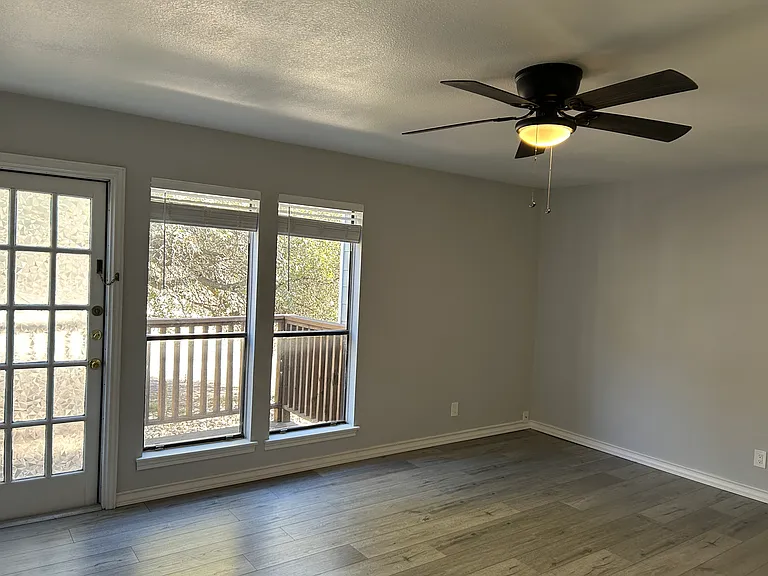 This is a very big master bedroom.