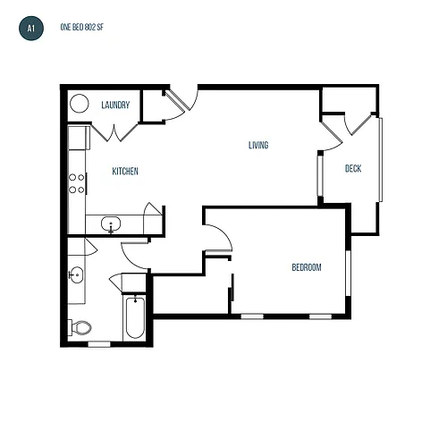 Floor plan A1