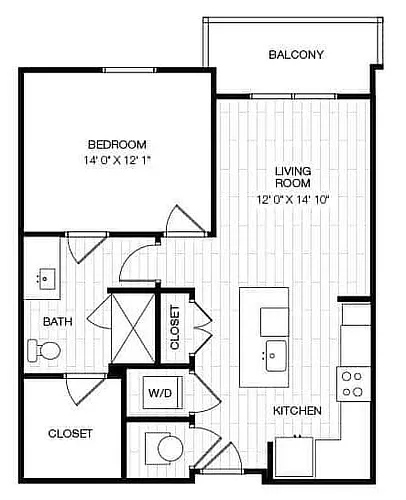 Floor plan A16