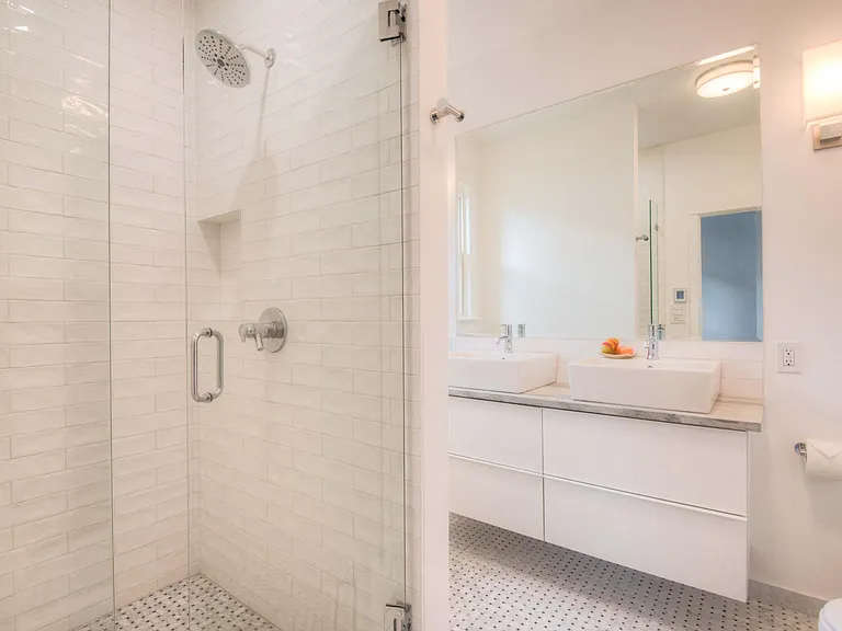 Primary bathroom.