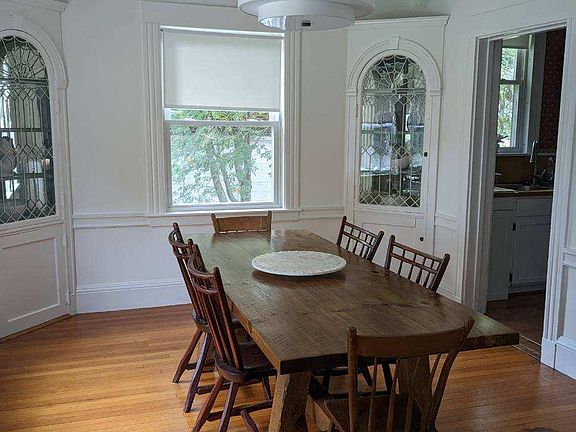 Fully stocked dining room