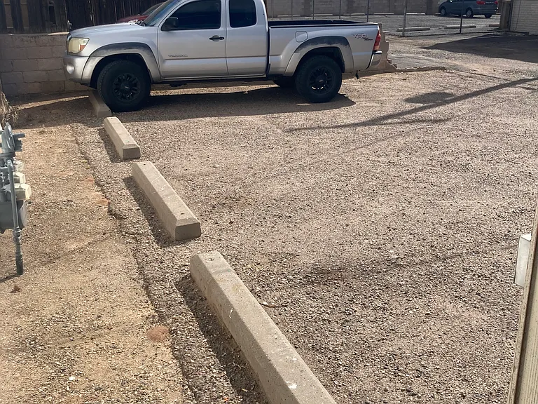 Private parking near front door