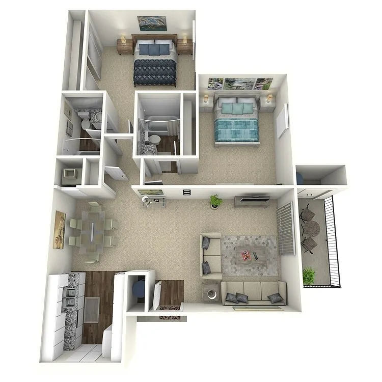 Floor plan Plan B