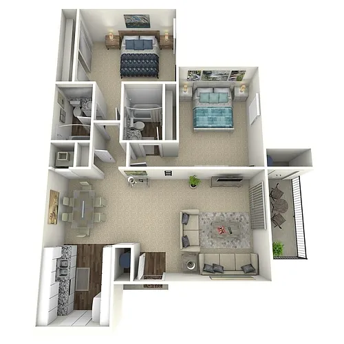 Floor plan Plan B