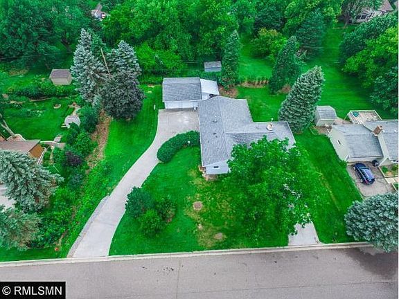Drone view shows this large,47 acre lot. Location is close to showing and entertainment, and convenient to both Mpls and St. Paul