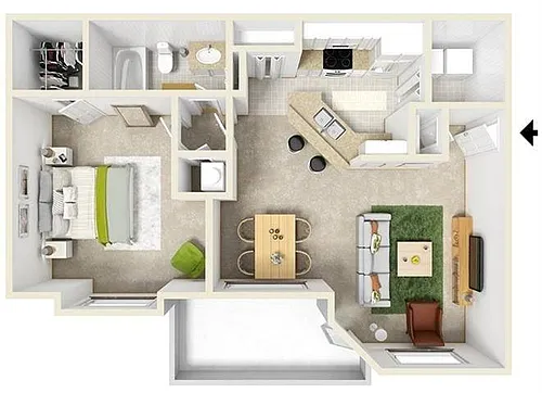 Floor plan Camelot