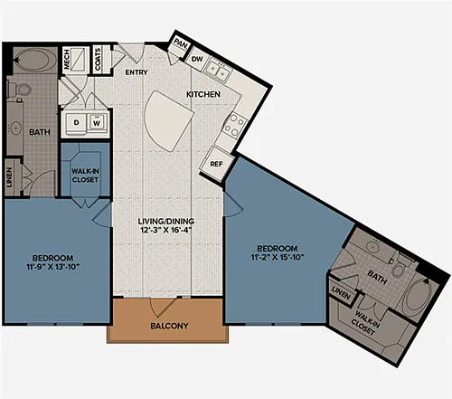 Floor plan B8