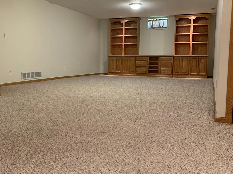 basement rec room view 1