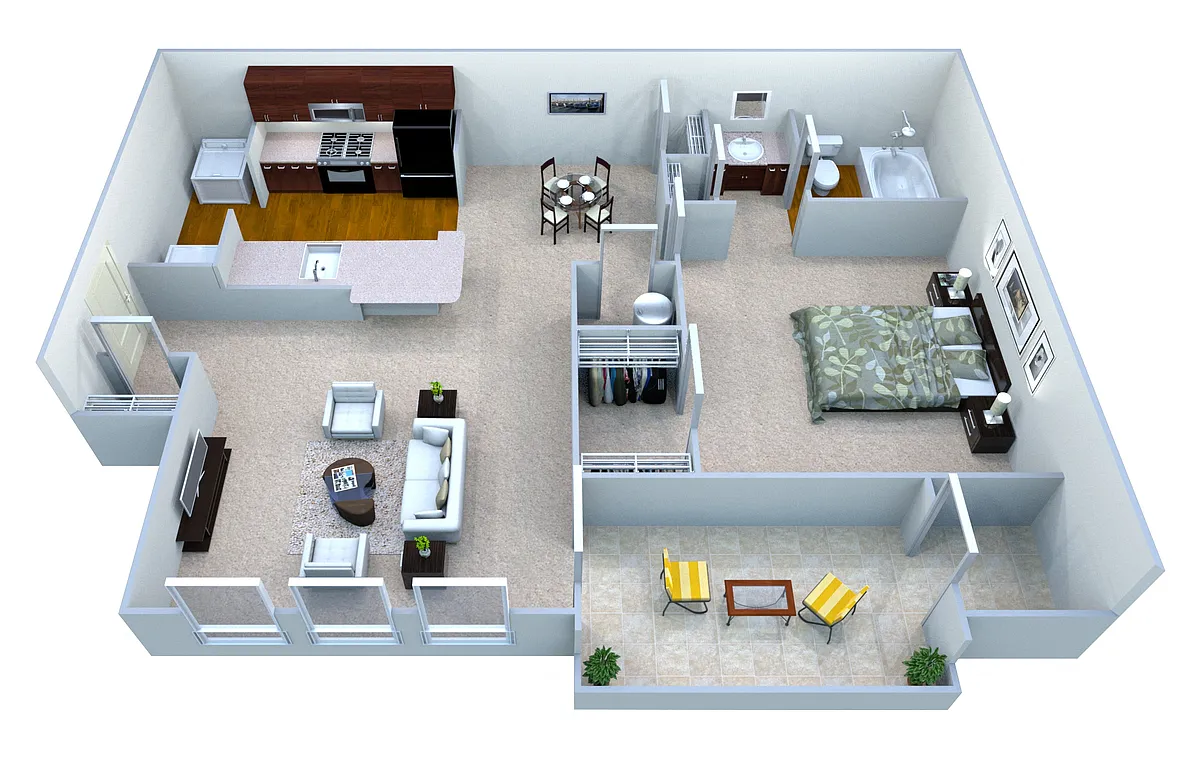 Floor plan A1