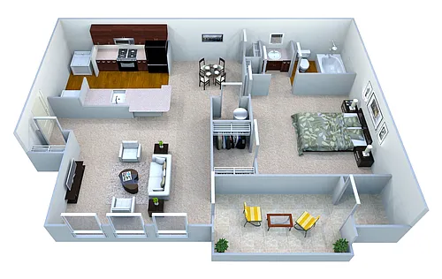 Floor plan A1