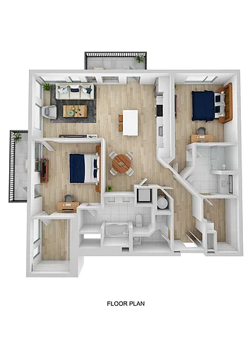 Floor plan B21
