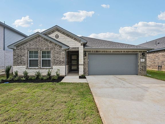 The Preston floorplan in Stewart s Ranch of Conroe, TX.