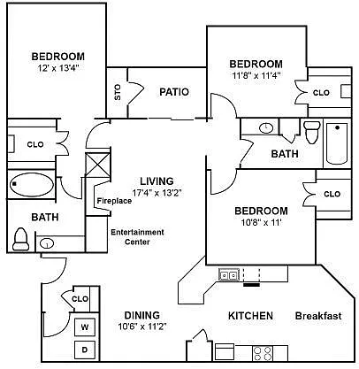 Floor plan C1