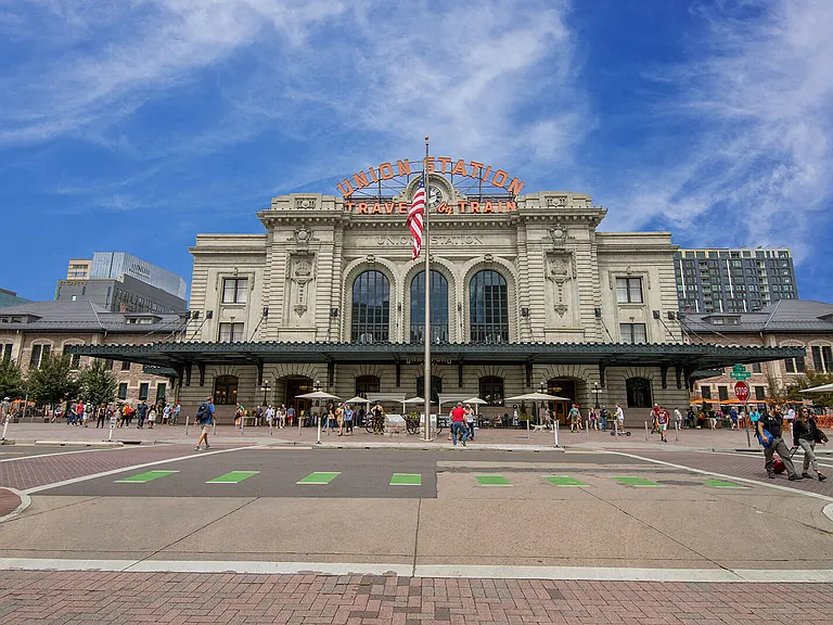 Union Station: a convenient hub for public transportation, and a favorite meeting place to shop or dine