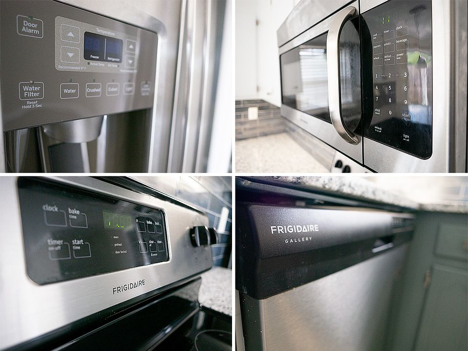 Full Suite of Frigidaire Stainless Steel appliances