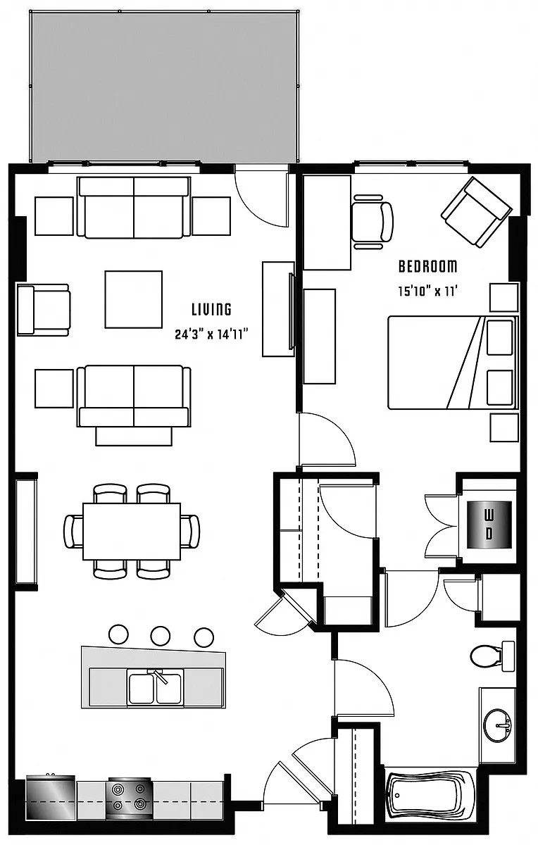 Floor plan A9