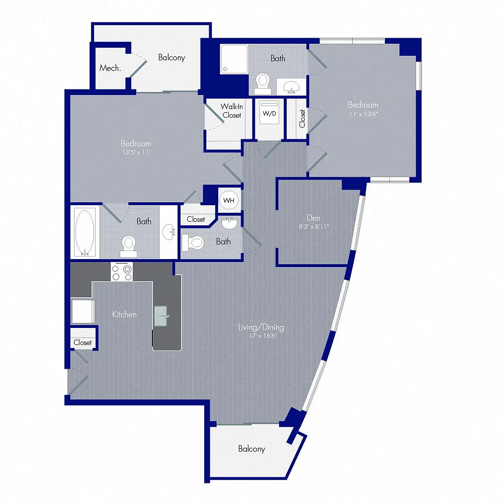 Floor plan Winchester B6