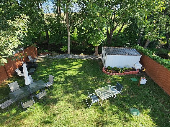Back yard.