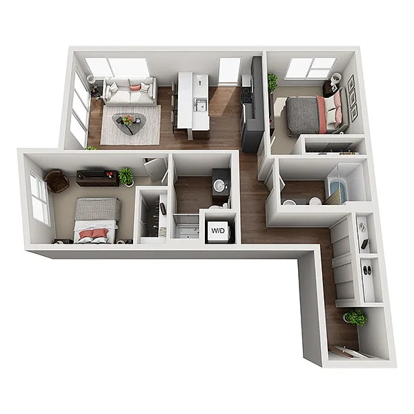 Floor plan B2A