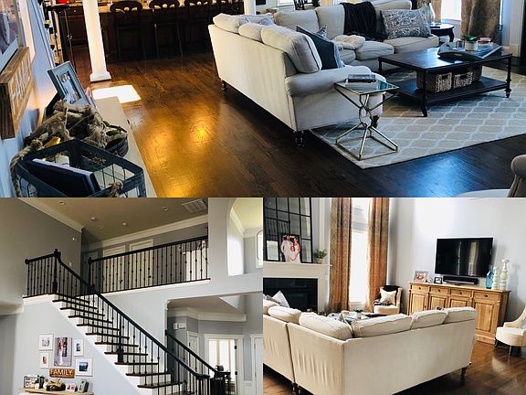 Great room - kitchen