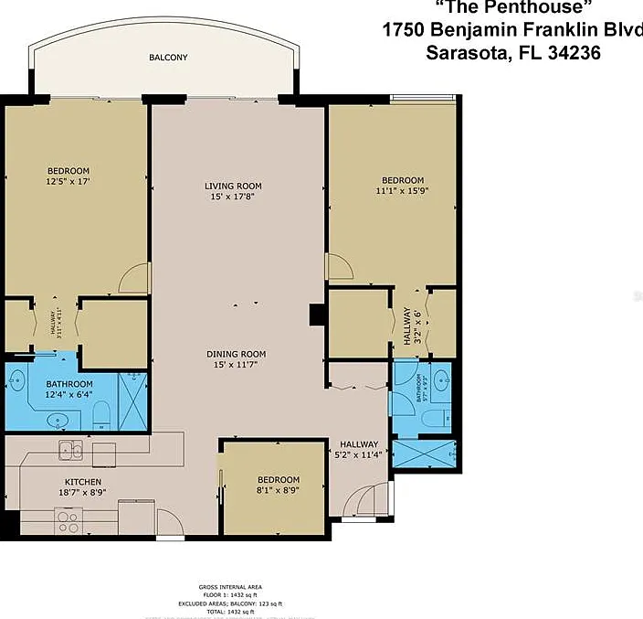 2 bed, 2.0 bath, 1364 sqft, $12,000 — Photo 4
