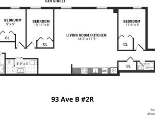 90 Avenue B #2R, New York, NY 10009