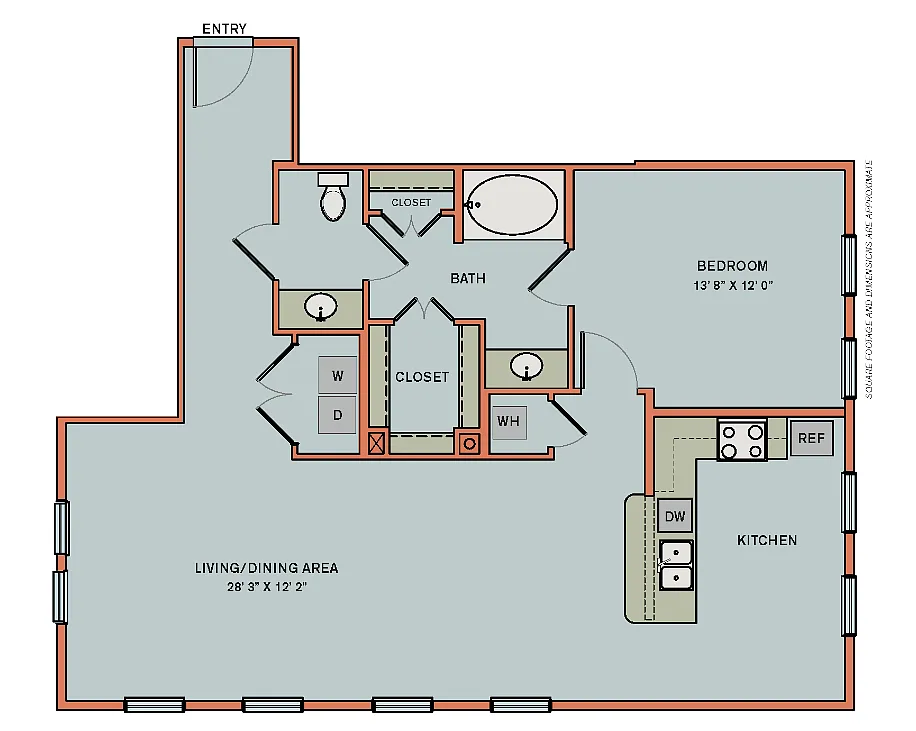 Floor plan 3-A21