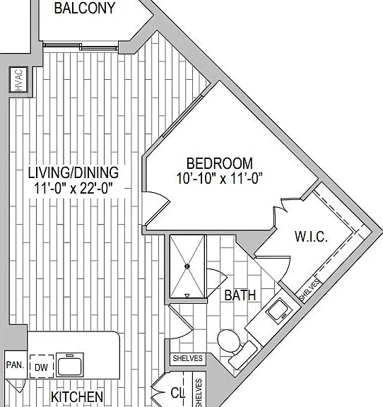 Tier 16 Modernized Floor Plan Tier 16 Modernized Floor Plan
