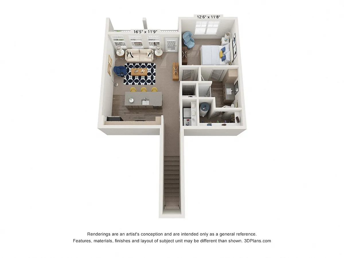 Floor plan Aria (Upper)