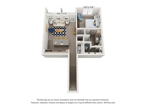 Floor plan Aria (Upper)
