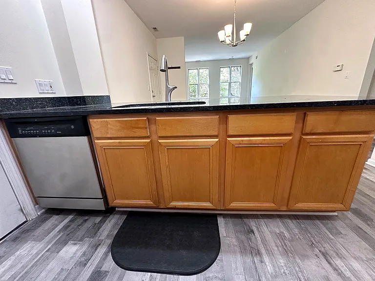 Island Kitchen, SS Dishwasher, Granite Counter Top.
