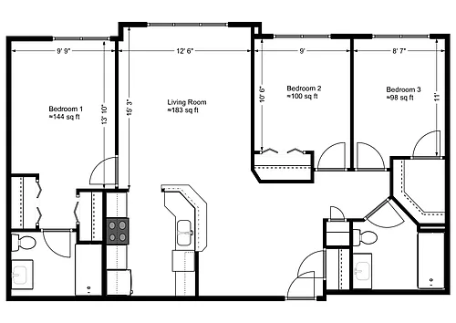 Floor plan C
