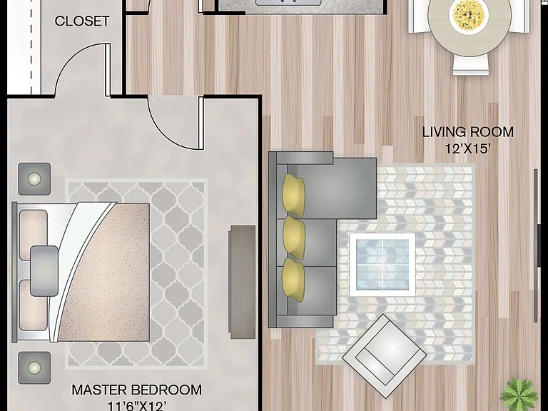 630 Square Feet (*Washer/Dryer in Select Units) 630 Square Feet (*Washer/Dryer in Select Units)