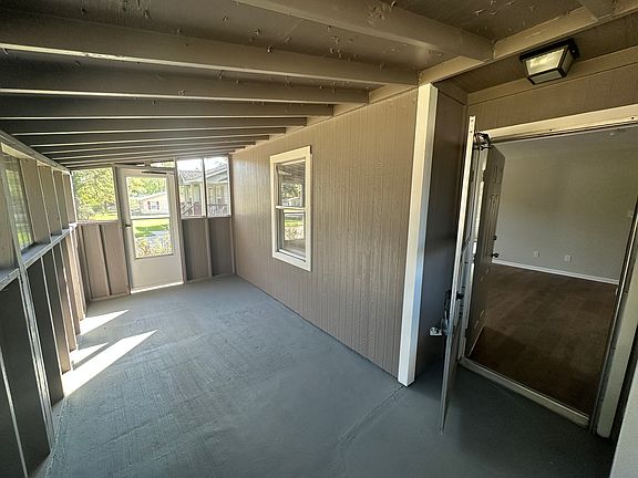 Large porch
