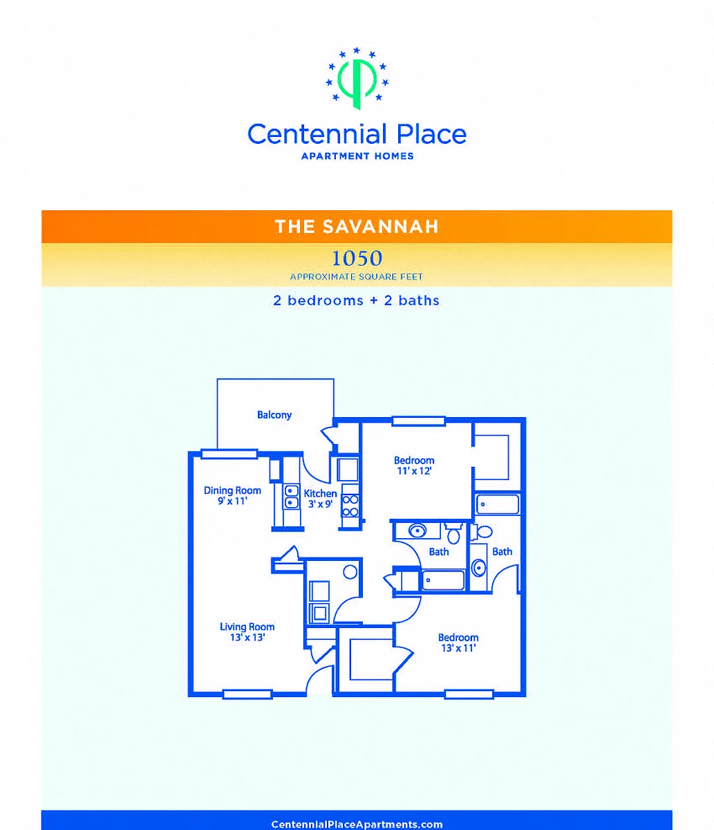 Floor plan The Savannah