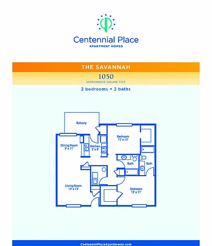 Floor plan The Savannah