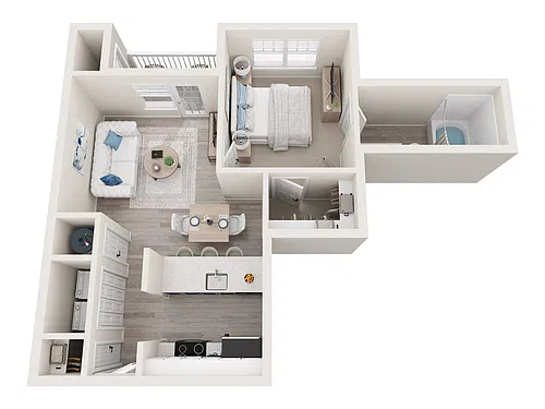 Floor plan A1 Renovated