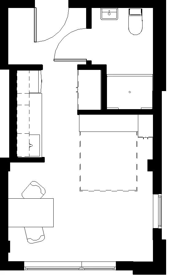 Floor plan Southeast