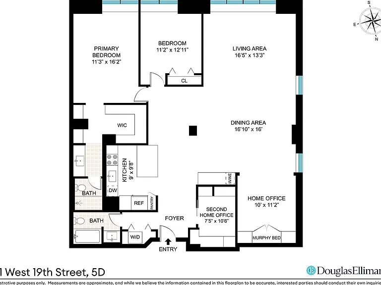 251 W 19th St #5D — Photo 2