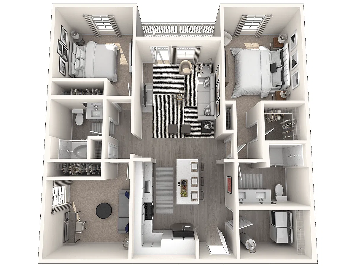 Floor plan Z1 - Luminous