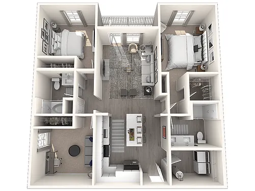 Floor plan Z1 - Luminous