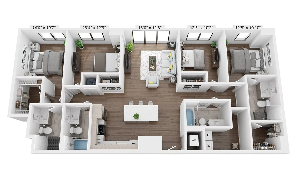 Floor plan D2