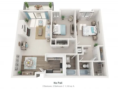 Floor plan Na Pali - Sophisticated